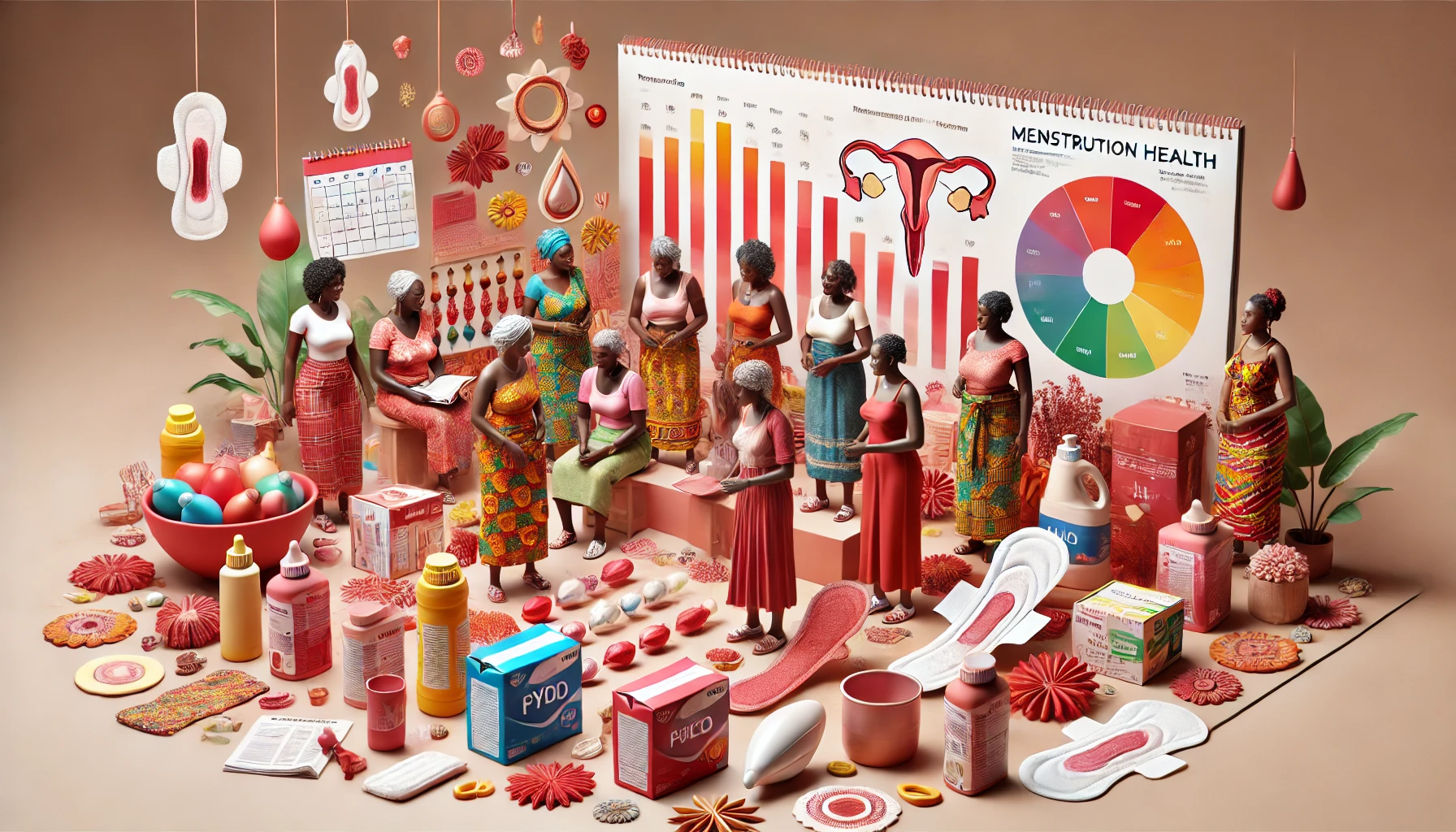 🩸 Sacred Cycles: A Ghanaian Woman’s Guide to Menstrual Health & Pride