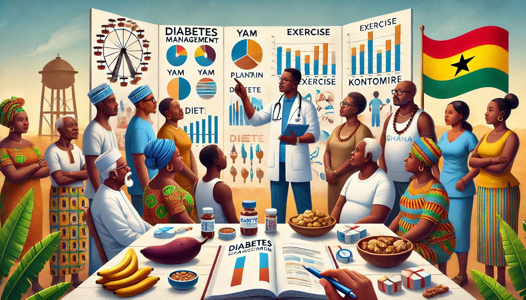 Sweet Lies, Bitter Truths: Ghana’s Diabetes Awakening 🍬📊
